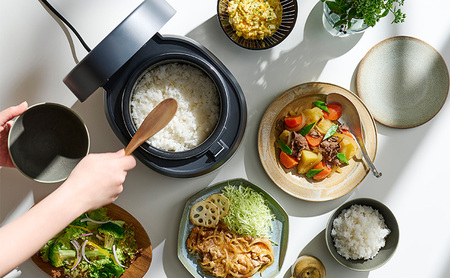 アイリスオーヤマ 炊飯器 3合 RC-MSA30-HA アッシュ 銘柄炊き 炊飯ジャー 炊飯 一人暮らし 白米 米 おかゆ 雑穀米 玄米 炊き込みご飯 早炊き 保温 新生活 調理家電 電化製品 家電 宮城 宮城県 大河原 大河原町