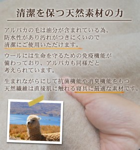 アルパカ毛布 シングルサイズ | 毛布 [2156]
