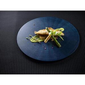 RAYS PLATE Round M 藍染 １枚 ｜トレー プレート お皿 皿 食器 インテリア