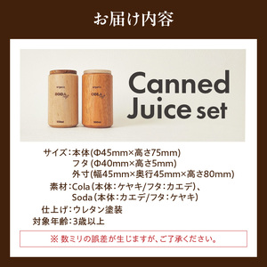 Canned Juice Set[087Y04]