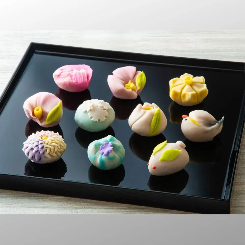 ＜定期便＞「夢菓子工房ことよ」季節の練り切り菓子 10個 【春篇・夏篇・秋篇・冬篇】【スイーツ】