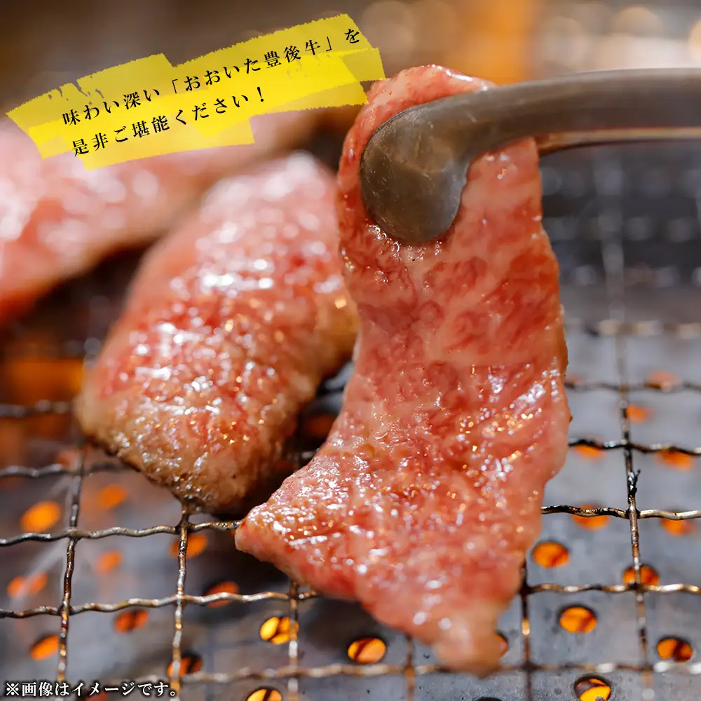 訳あり！【A4～A5】豊後牛焼肉切り落とし(肩ロース・バラ) 500g　D23