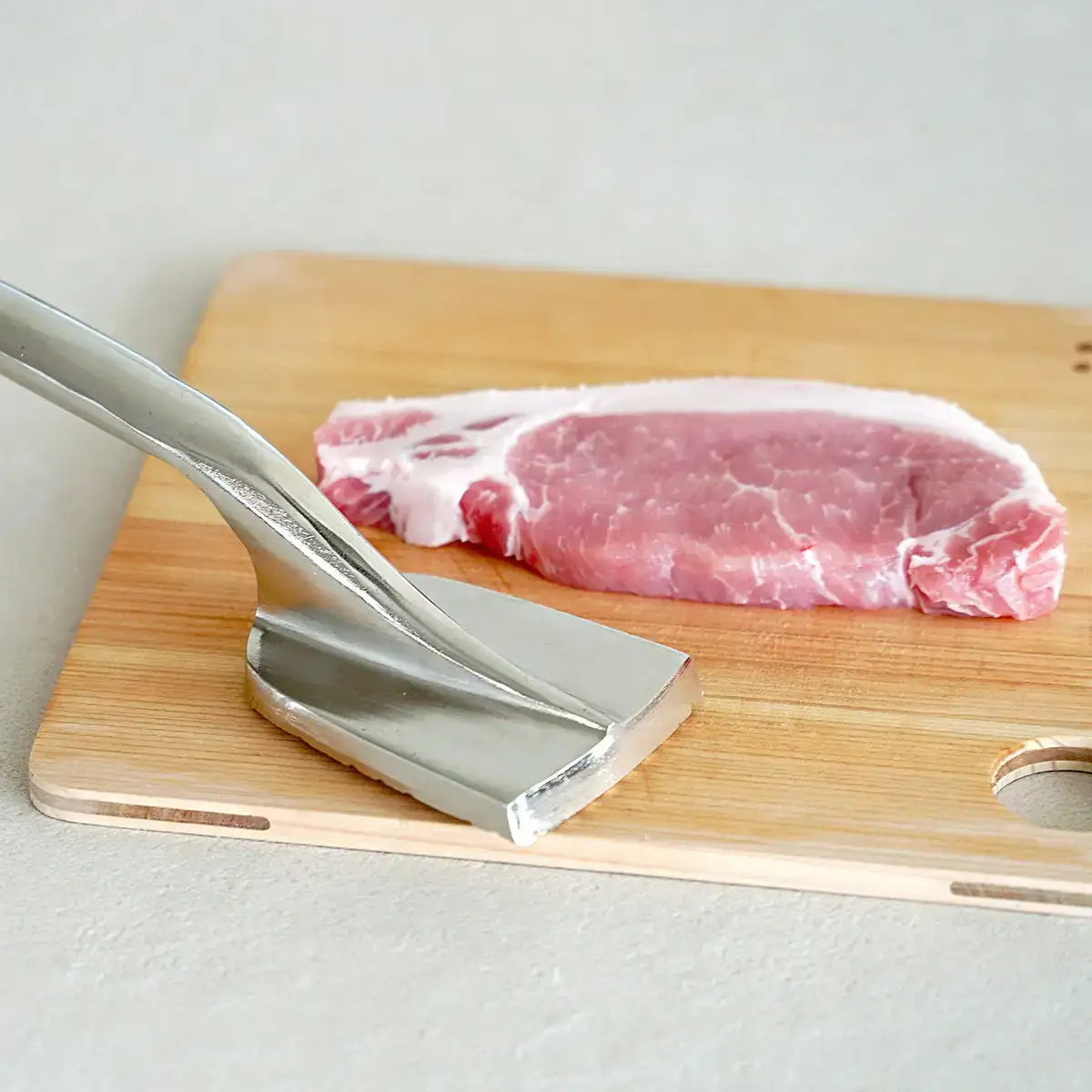 [家事問屋] 肉たたき 平型 キッチン用品 燕三条製 下村企販 新生活 【010S471】