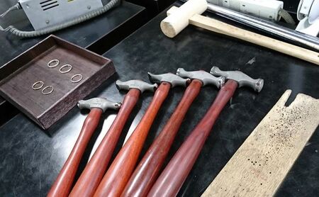 彫金 テクスチャーリング 制作 体験 コース 1名  FABBRICA OSAWA ／ 体験チケット