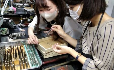 彫金 刻印 リング 制作 体験 コース 1名 指輪 FABBRICA OSAWA ／ 体験チケット