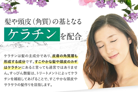 すっぴん艶髪 ナチュラルケラチントリートメント（2本セット）