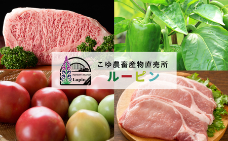 JAこゆ牛 特選木城産 サーロインステーキ 750g_K56_0001_1