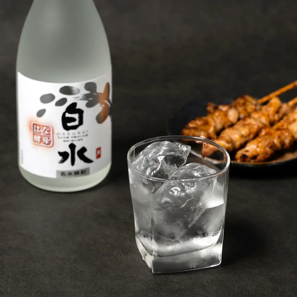 八代不知火蔵 白水 華酵母 720ml 6本 米焼酎 焼酎 はくすい 酒 本格焼酎 乙類 25度 蒸留酒 独自の酵母
