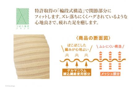 サポーター POPUN LU-LU- リングハグ（ひざ）2個入 L‐2Lサイズ ブラウン [プランドル飯田 石川県 津幡町 28al0002-l2l-br]