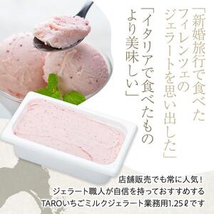 【訳あり】いちごミルク ジェラート 1.25リットル【TAROいちごミルク 大容量 アイス 業務用 スイーツ 人気 デザート 冷凍 氷菓子 1.25L 家族 ファミリーサイズ 苺】