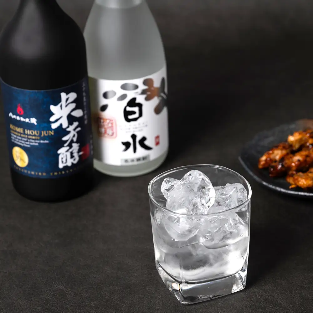 八代不知火蔵 白水 華酵母 純米焼酎 米芳醇 焼酎 飲み比べ 720ml 各1本 (計2本) 瓶 米焼酎 はくすい 酒 本格焼酎 乙類 単式蒸留焼酎 25度 39度 蒸留酒 独自の酵母