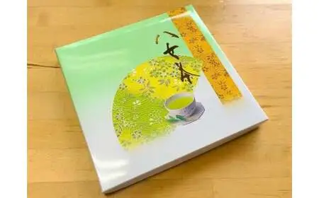 【ギフト用】奥八女上陽茶　極上煎茶「天の葉」100ｇ×2本セット箱 178-002-GFT