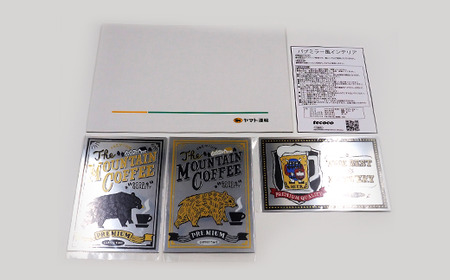 パブミラー風ミラーシート　ポストカードサイズ3種セット インテリア ミラーシート あきやまりか コラボ おしゃれ 雑貨 アート