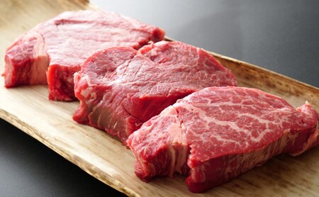 博多和牛 A4～A5 ヒレ ステーキ 450g (150g×3枚) 肉 牛肉 ※配送不可：離島 