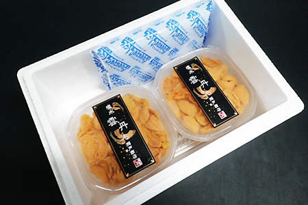 無添加むきたてムラサキウニ塩水パック90～100g×2P B-11110