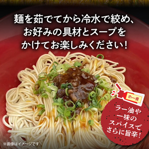 ラー麦（福岡県産小麦）使用の 冷やし担々麺 15食_PC6306