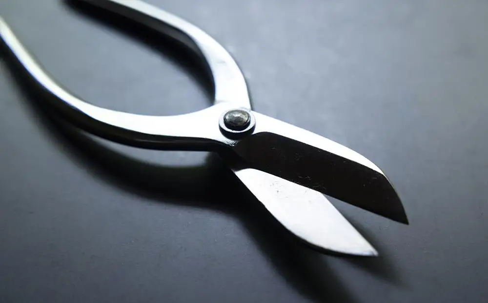 【金高刃物老舗】花鋏 白打ち（五寸五分）