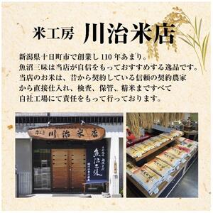 令和7年産 魚沼産コシヒカリ 魚沼三昧(R) 2kg×3 