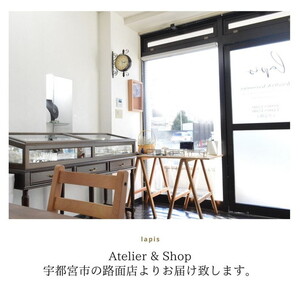 ハートのサークルネックレス/One love