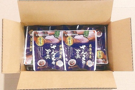 【北海道根室産】さんまの旨煮10P G-09009