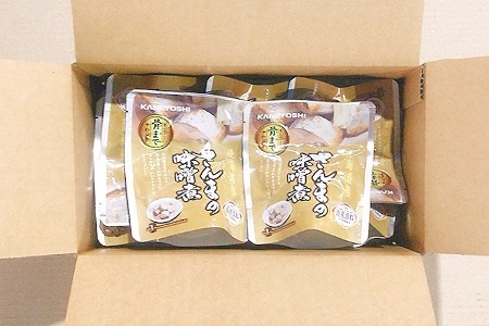 【北海道根室産】さんまの味噌煮10P G-09010