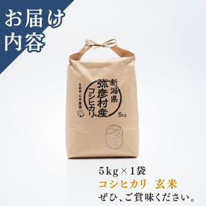 コシヒカリ 玄米 5kg 弥彦村 石井農園  | コシヒカリ 新潟県 令和7年産