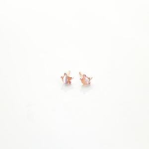 2way　ピアス　小さめ　さりげない　猫モチーフ　紫陽花　ピンク　猫好き　ミニピアス　かわいい　おしゃれ　プレゼント　ギフト　パール　あじさい　アクセサリー