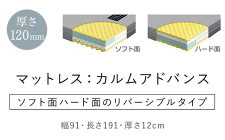 【パラマウントベッド】電動ベッド インタイム1000 セミシングル 3M（昇降）RQA133SB マットレス：カルムアドバンス付 電動ベッド88＋マットレス8/ベッド 家具 寝具 健やか 爽やか 睡眠 千葉県 山武市 SMAL003