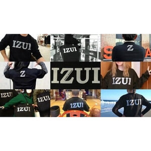 魔法の言葉「いずい」で「もちつもたれつ」IZUI Tシャツ  Aタイプ　Mサイズ