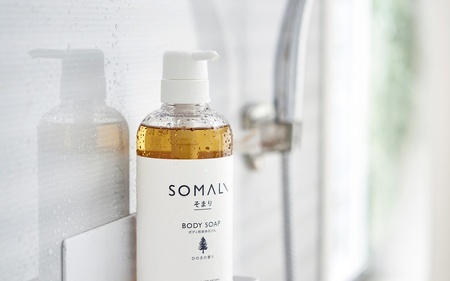 カンブリア宮殿で紹介されました！SOMALI　ボディソープセット　500ml×2種類（ひのき／ラベンダー）【kmsk0006】