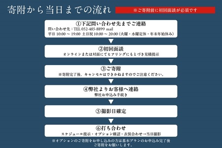 中部国際空港ウエディングフォト基本プランオプション（３万円分利用）