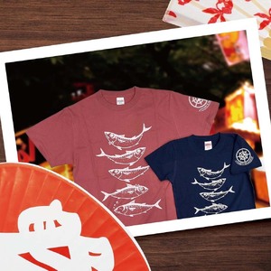 市制70周年記念デザインTシャツ（ブラック・綿100％）キッズサイズ 【R01071】
