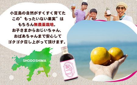 【 小豆島 】島柑橘が主役！もったいないこーら クラフトコーラシロップ 300ml×3本セット 果実 柑橘 飲料 ドリンク