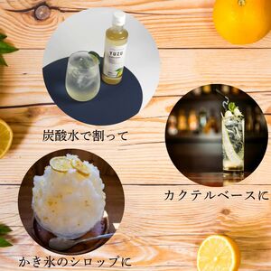 柑橘シロップ2種セット 【ゆずシロップ1本・すだち＆きゅうりシロップ1本】 ゆず すだち 炭酸割