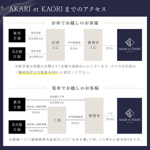 【AKARI et KAORI】宿泊補助券45,000円分　15-007