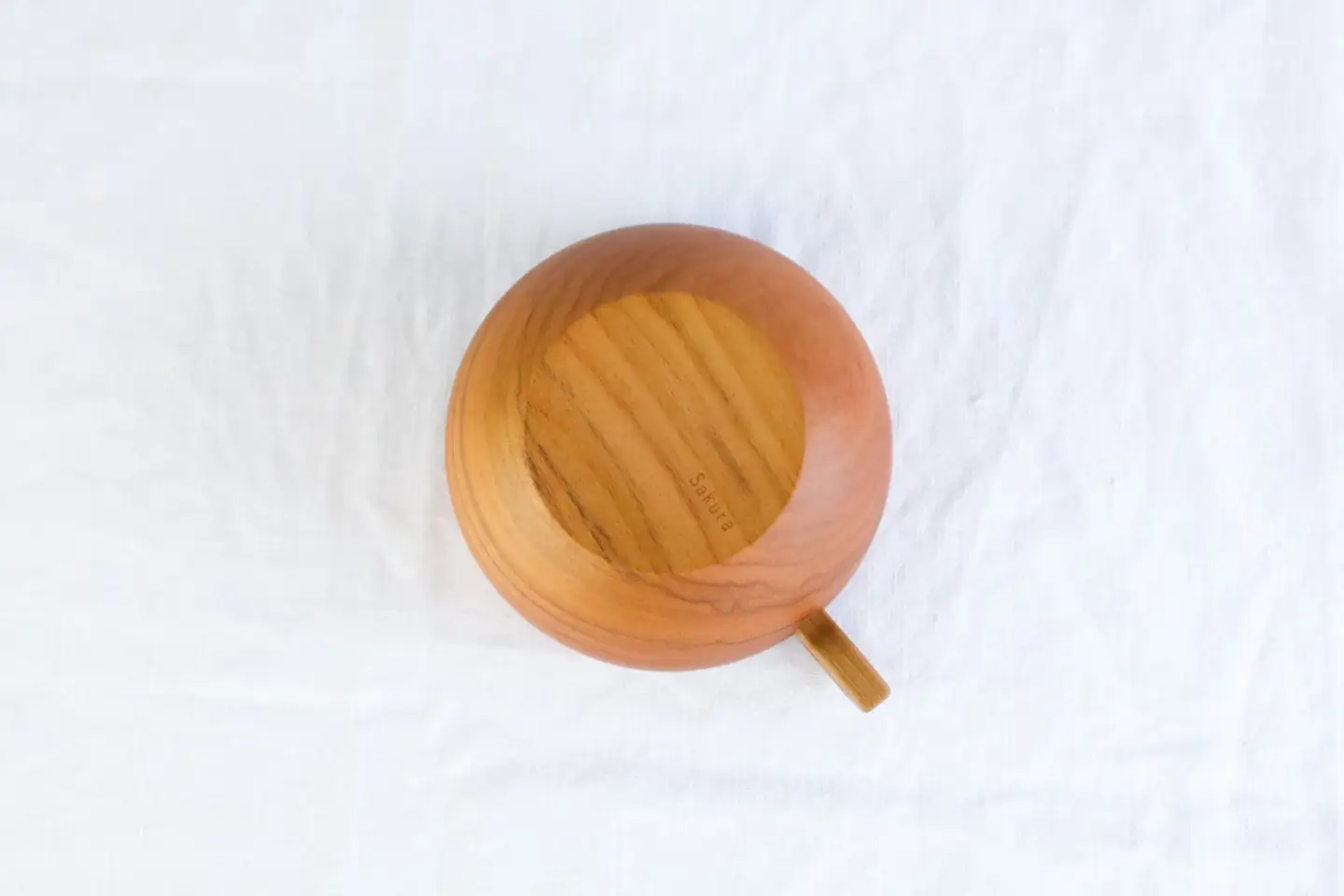 さくらのマグボウル【スープボウル 食器 木 雑貨 汁椀  プレゼント おしゃれ カフェオレボウル 日本製 神奈川県小田原市 ボウル ボウル】