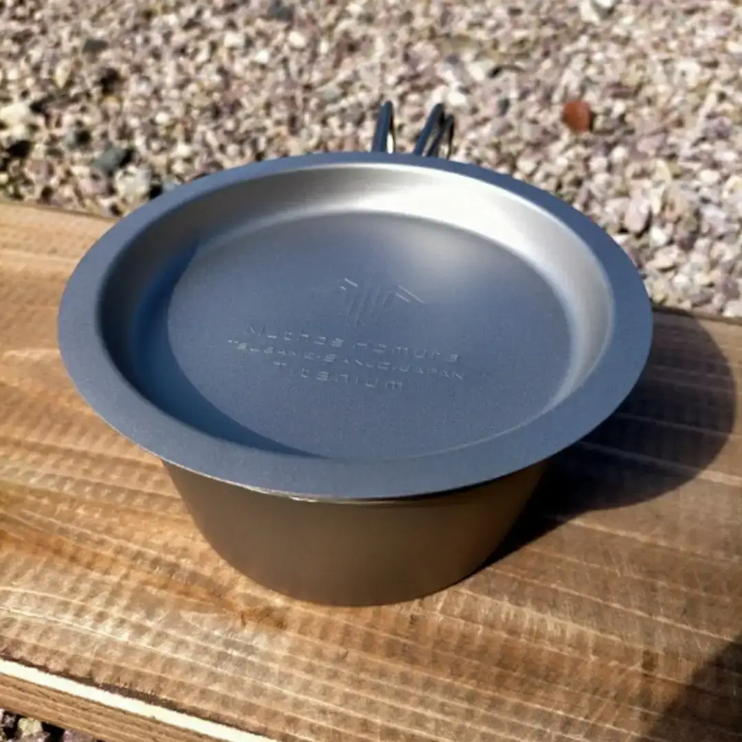 Titanium Ultra Light Lid Plate (UL-LP120Ti) キャンプ用品 アウトドア用品 BBQ 防災用品 登山 バーベキュー [Muthos Homura]【010S512】