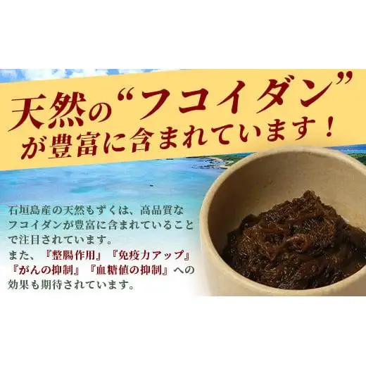 石垣島産天然もずく10パック・内容量450g×10 合計4.5kg 　SI-64