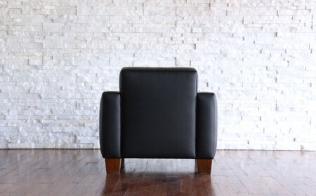 ソファ（ベージュ）ASTORIA パーソナルソファ ナチュラルレザー製 [BABV030]