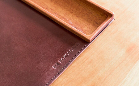 デスクマット ワインレッド（ヴォーノ13）RYOCHI DESK MAT （リョーチ デスクマット）【R】 デスクマット [BABV036]