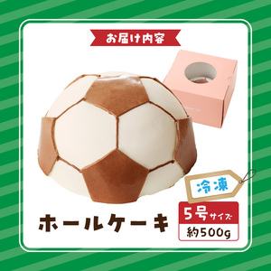 【いちごのバースデーケーキ】サッカーボールケーキ　スイーツ デザート 洋菓子 お取り寄せ 愛知県 小牧市 送料無料 誕生日ケーキ クリスマス お祝い デザイン デコレーションケーキ 日時指定可[125L03]