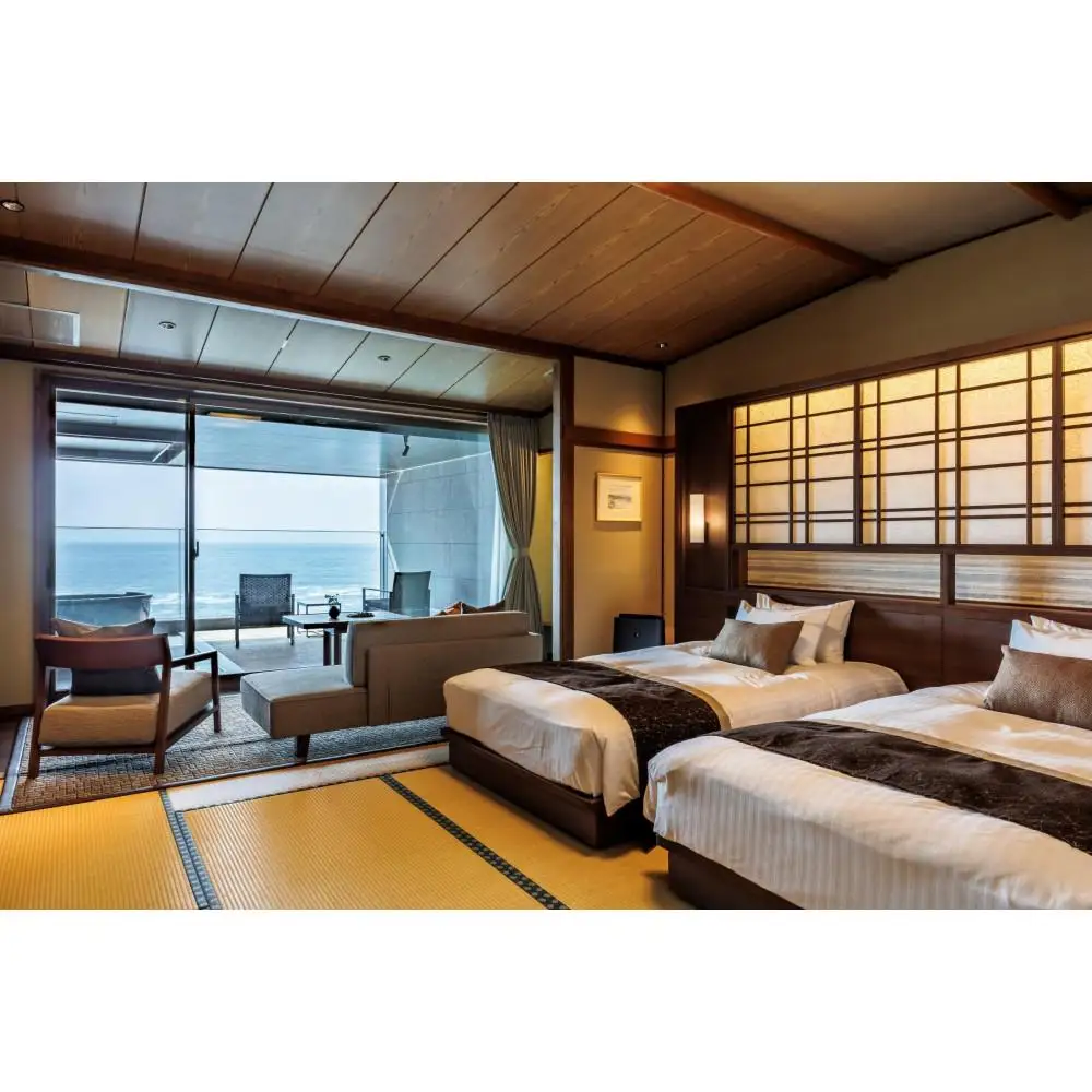 【佐渡】HOTEL AZUMA　ご宿泊券　　（ホテル吾妻）露天風呂付きオーシャンテラススイート（定員５名）１泊２食付2名様　平日利用　電話予約のみ対象