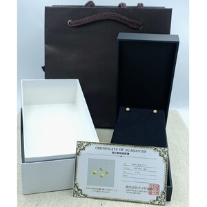 APE4944 K18YG 　4mm　FBピアス