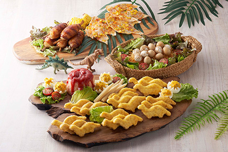 恐竜チキンナゲット 500g×2袋(合計1kg) 恐竜 チキン ナゲット 電子レンジ お弁当 おかず おやつ おつまみ 食品 子供向け