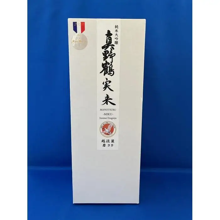 佐渡　尾畑酒造　「真野鶴・実来（みく）」越淡麗　純米大吟醸　720ml　1本