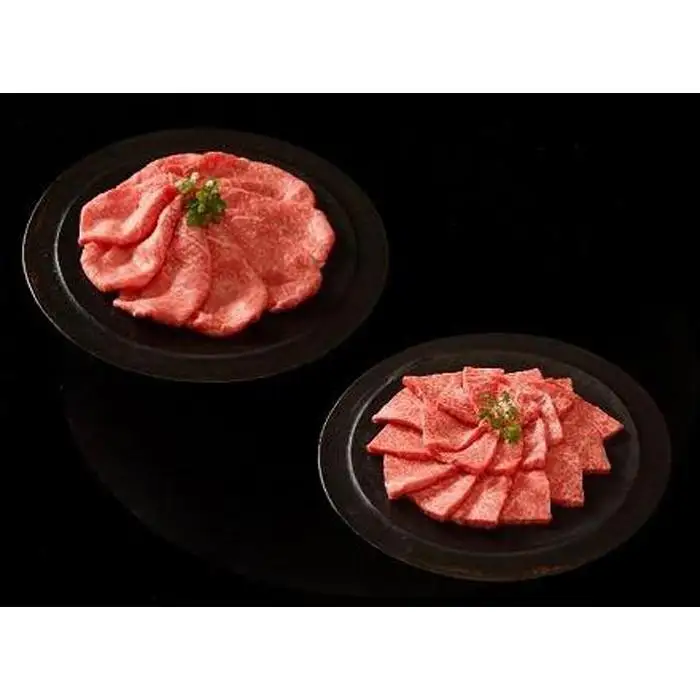 【A4ランク以上】神戸牛すき焼き＆焼肉セットB　400g(スライス肉（モモ）、焼肉（モモ）各200g）