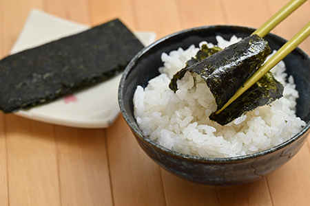 新富津の焼のり1帖（10枚）＆味付け海苔（オリーブオイル）1袋　お試しセット