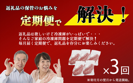 【お肉定期便】【厳選希少部位】【A4～A5】博多和牛ミスジステーキ3回定期便（500g×3回）計1.5kg[H0135T3]