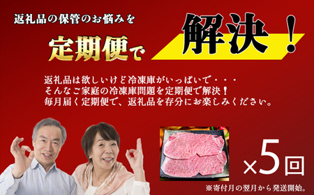 【お肉定期便】【厳選部位】【しゃぶしゃぶすき焼き用】博多和牛サーロイン5回定期便（500g×5回）計2.5kg[H0100T5]