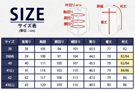 EASY CARE カッタウェイ 2枚セット HITOYOSHIシャツ 【サイズ：41(L)-84】 日本製 ホワイト ブルー ドレスシャツ HITOYOSHI サイズ 選べる 紳士用 110-0710-41-84
